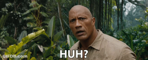 Jungle Man Saying Huh GIF