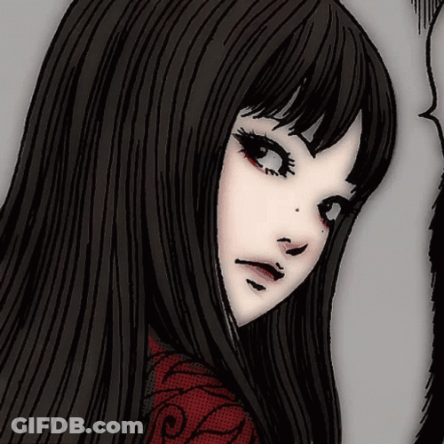 Junji Ito Collection Gothic Anime Girl GIF