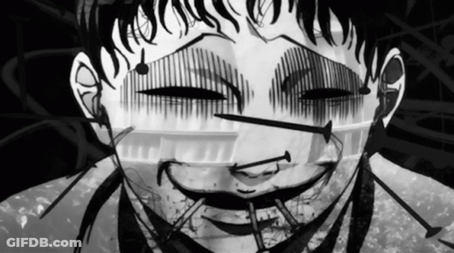 Junji Ito Terrifying Souichi Various Face GIF