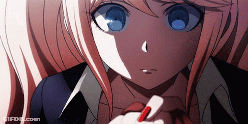 Junko Enoshima Calm Face GIF