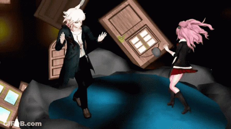 Junko Enoshima Dancing Out GIF