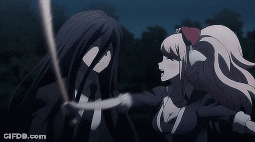 Junko Enoshima Fighting GIF
