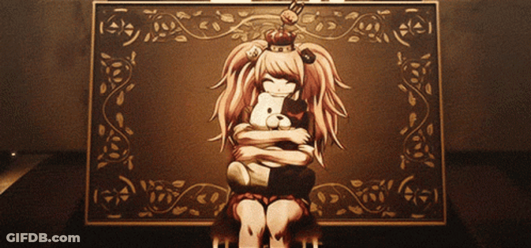 Junko Enoshima Peace Sign GIF