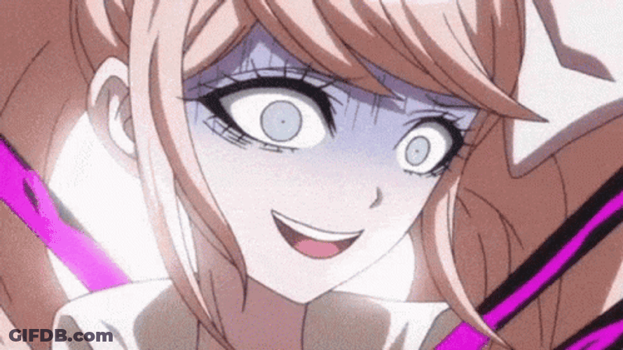 Junko Enoshima Poker Face GIF