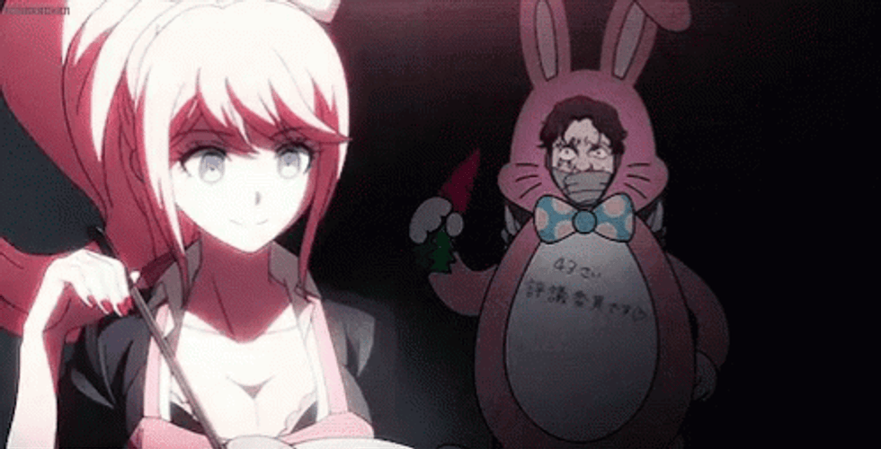 Junko Enoshima Taste It Wink GIF