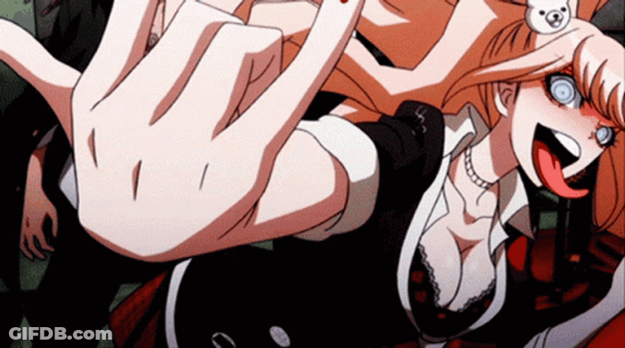Junko Enoshima Ultimate Despair Ability GIF