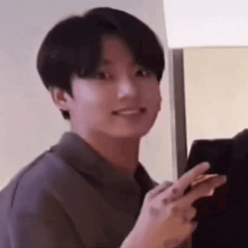 Junkook BTS Disappearing Camera Trick GIF