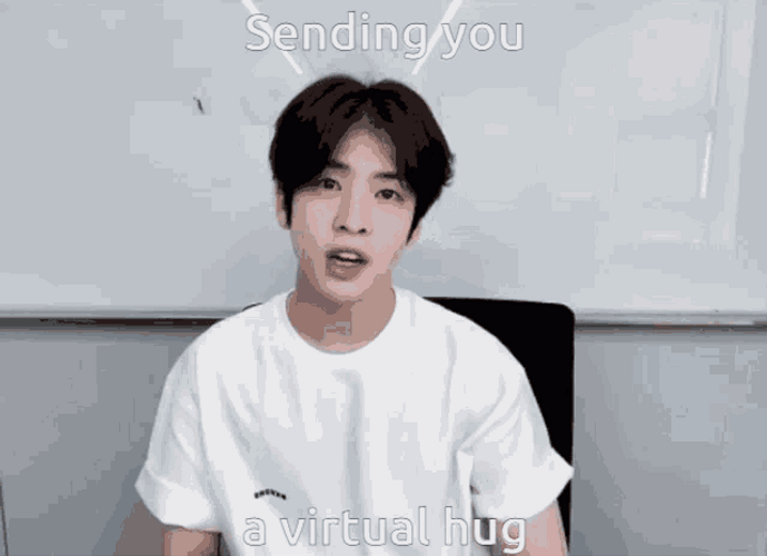 Junkyu Virtual Hug GIF