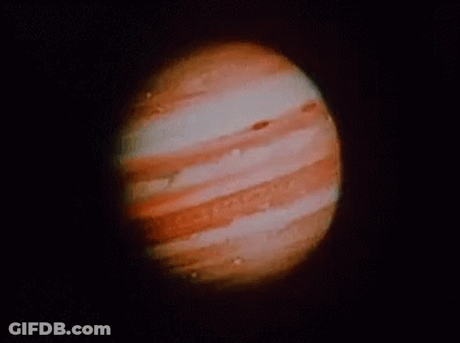 Jupiter Fast Rotation GIF