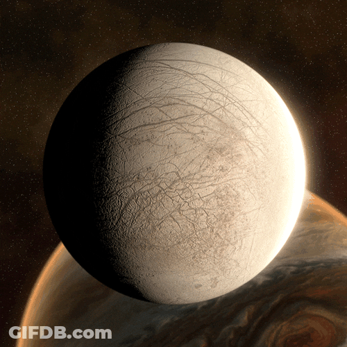 Jupiter Moon Europa Eclipse GIF