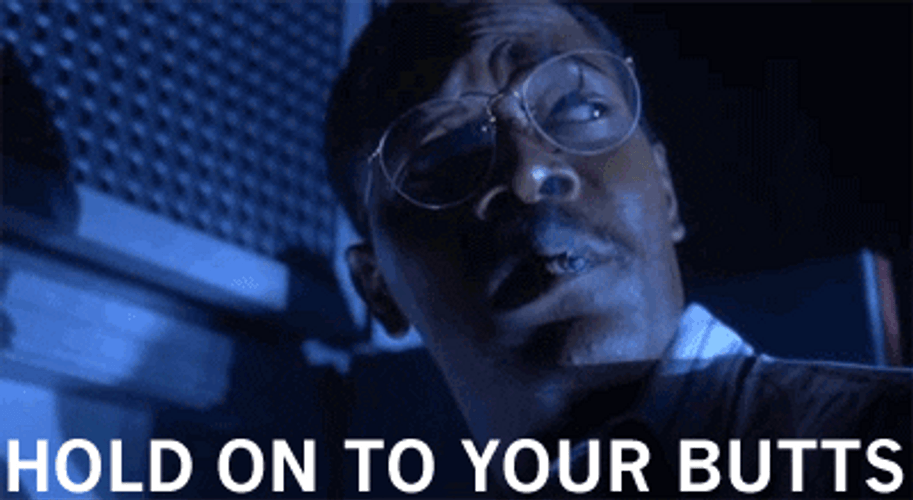 Jurassic Park Hold On Your Butts GIF