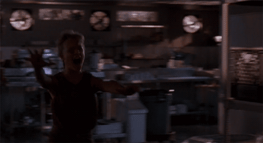 Jurassic Park Lex Kitchen Run GIF