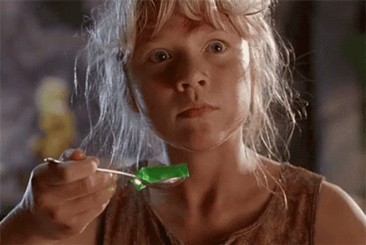 Jurassic Park Lex Murphy Jello GIF