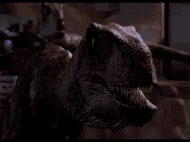 Jurassic Park Velociraptor Kitchen GIF