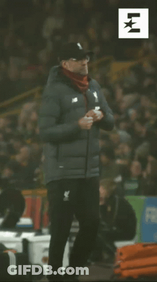Jurgen Klopp Funny Celebration GIF