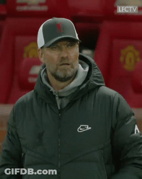 Jurgen Klopp Get's Hype GIF