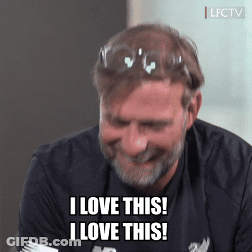 Jurgen Klopp Love This Thing GIF