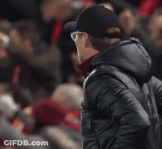 Jurgen Klopp Run Of Excitement GIF