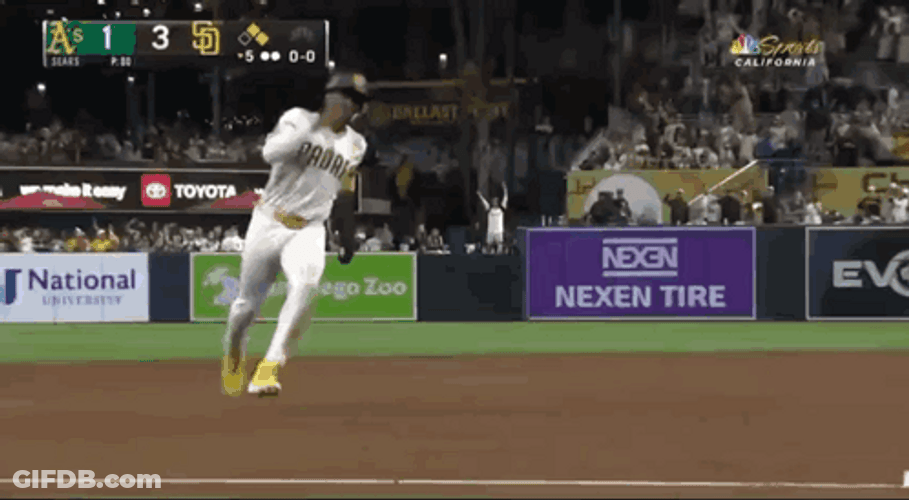 Jurickson Profar High Speed Base Run GIF