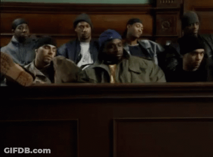 Jury Duty Dave Chapelle Gangsters GIF