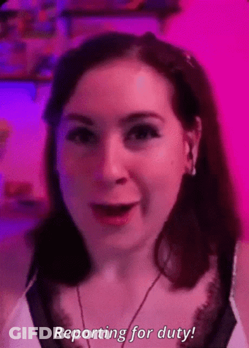 Jury Duty Dubblebubz Kate Salute GIF