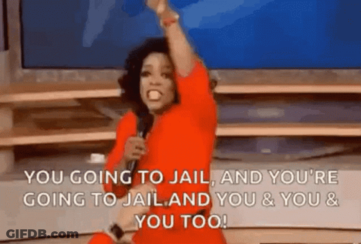Jury Duty Pumped Up Oprah Winfrey GIF