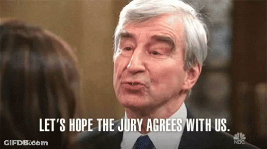 Jury Duty Sam Waterston GIF