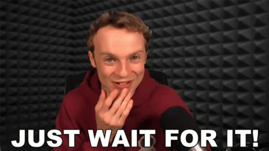 Just A Bit Wait For It Outside GIF