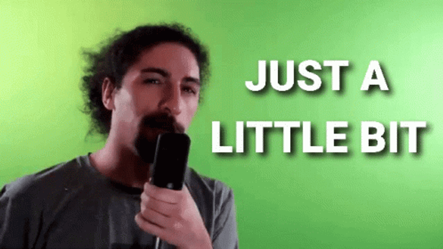 Just A Little Bit Hand Grip GIF