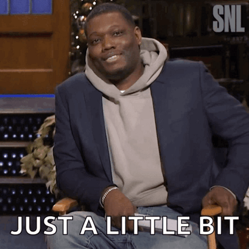 Just A Little Bit Michael Che Outside GIF