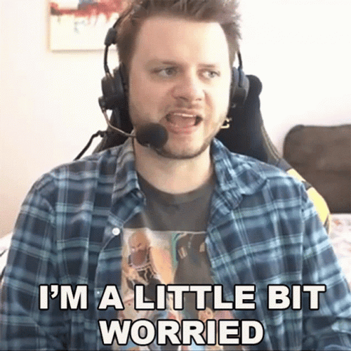 Just A Little Bit Worried Outside GIF