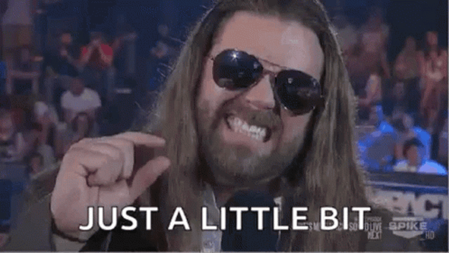 Just A Little Finger Pinch GIF
