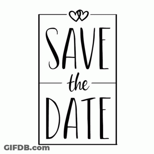Just A Reminder Save The Date GIF