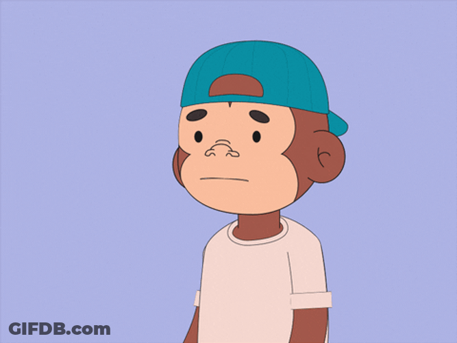 Just Ape Funny Salute GIF
