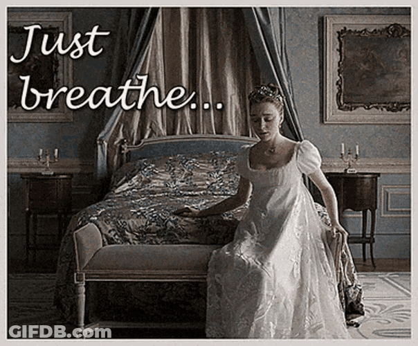 Just Breathe Bridgerton Phoebe Dynevor GIF