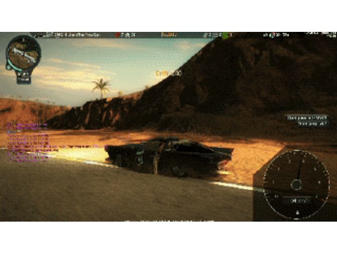 Just Cause 2 Crazy Car Hit Crash GIF