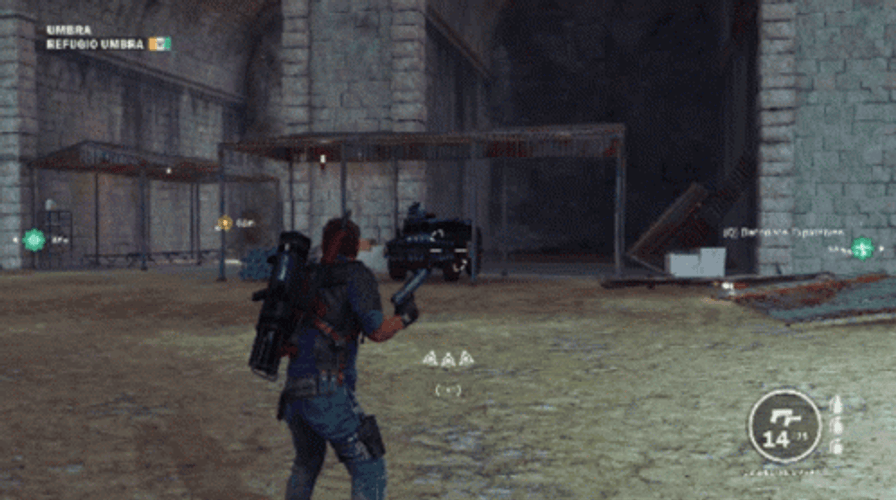 Just Cause 2 Garage Explosion GIF