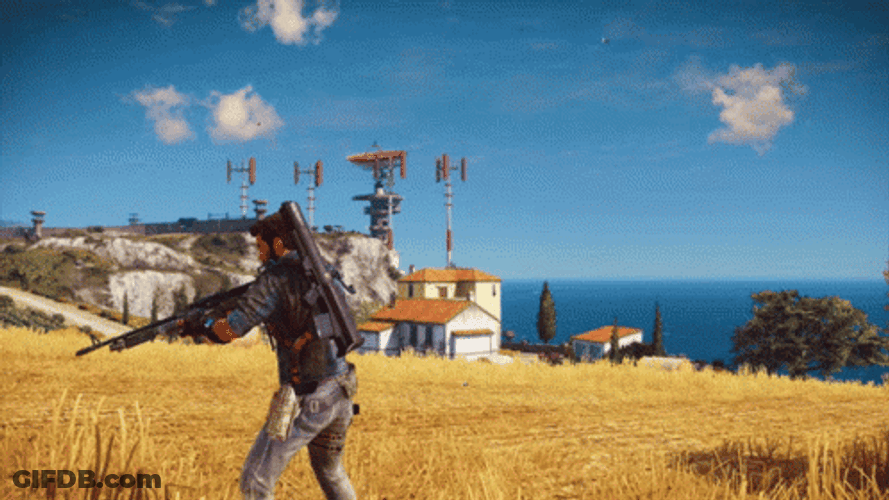 Just Cause 4 Aircraft GIF