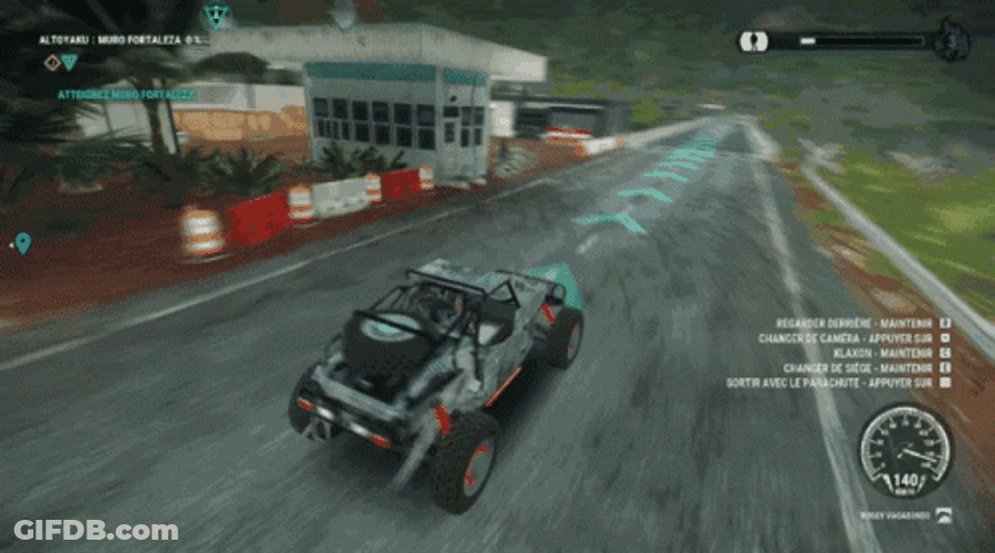 Just Cause 4 Crashing Cars GIF