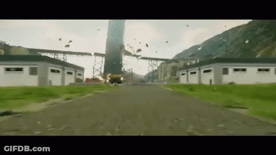 Just Cause 4 Exploding Bridge GIF