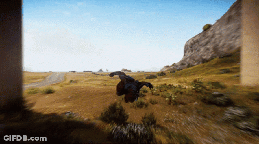 Just Cause 4 Flying Man GIF