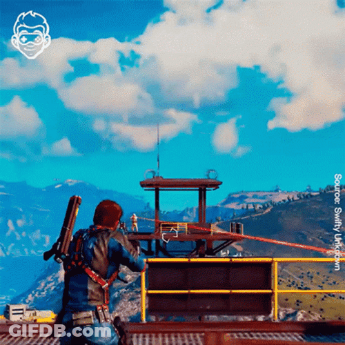 Just Cause 4 Kicking Enemy GIF