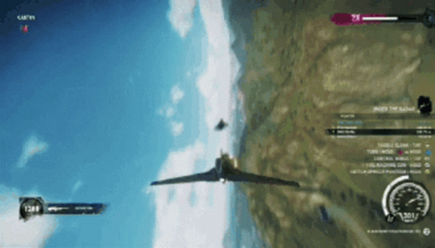 Just Cause 4 Video Game Jet Plane GIF