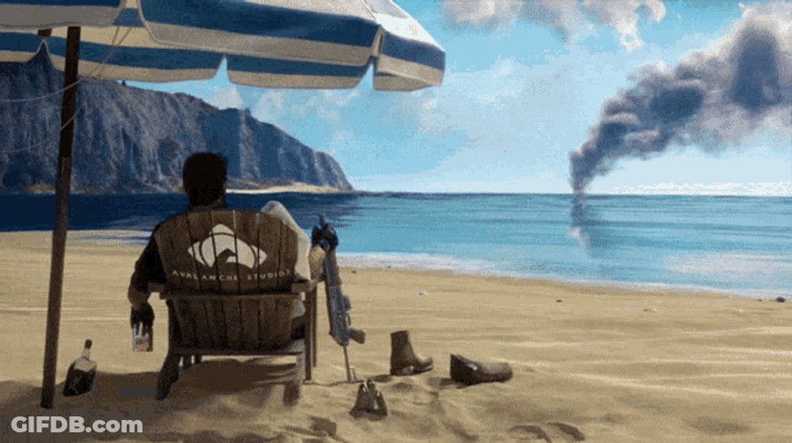 Just Cause3 Explosion GIF