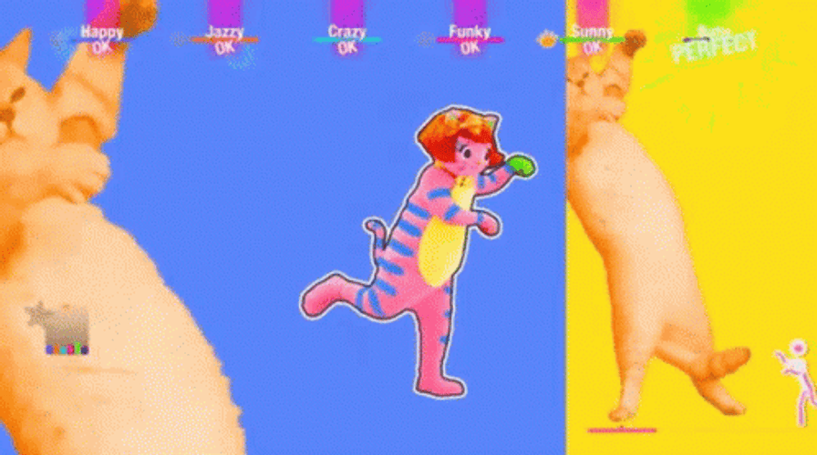 Just Dance Cat GIF