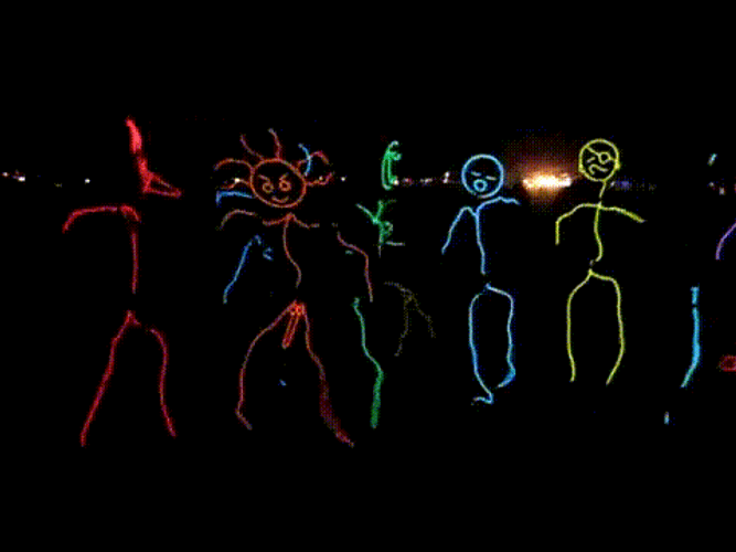 Just Dance Led Light Costumes GIF