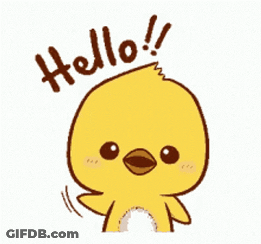 Just Do Hello Wave Whenever We Meet GIF