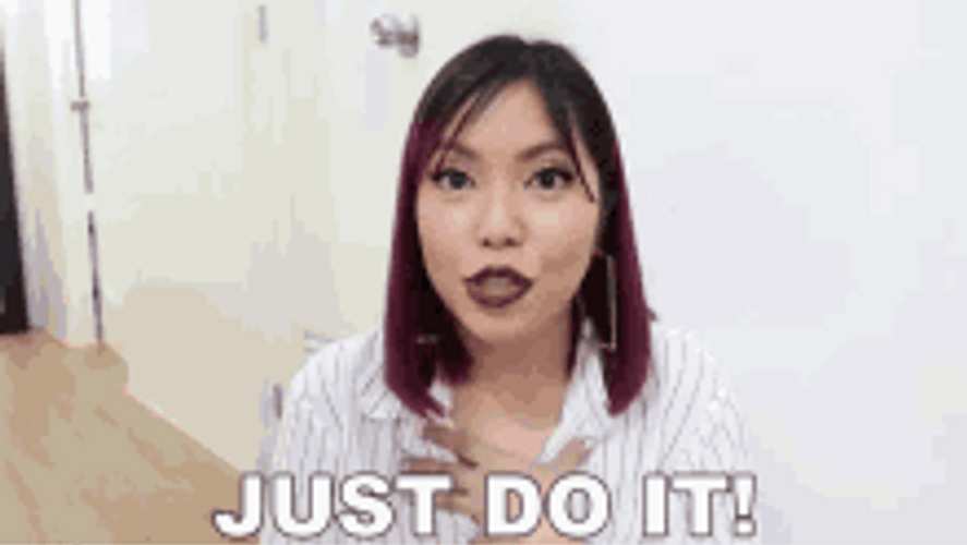 Just Do It Cool Woman GIF