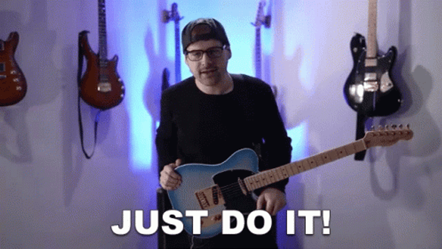 Just Do It Guitarist GIF