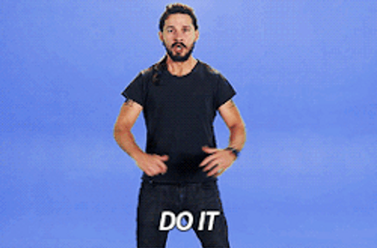 Just Do It Meme Angry Shia LaBeouf GIF